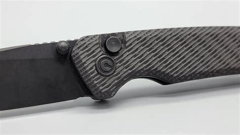 Made In China, This Conspirator Button Lock Pocket Knife Is Made With Black Micarta Handle And Nitro-V Stainless Steel. . Civivi conspirator scales